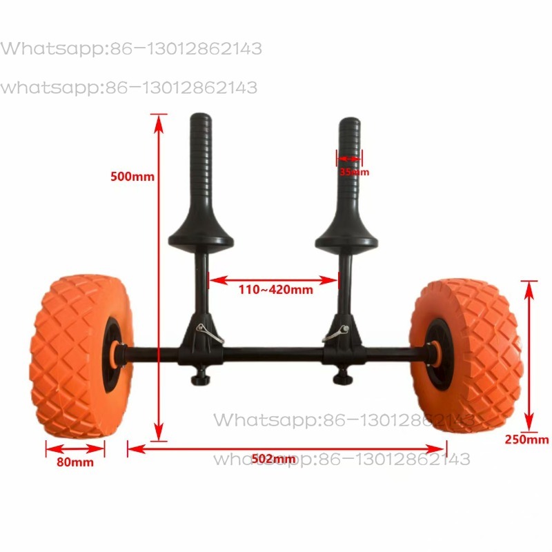 Kayak Cart, Adjustable Width D - Fishing Kayak Cart 评论和价格