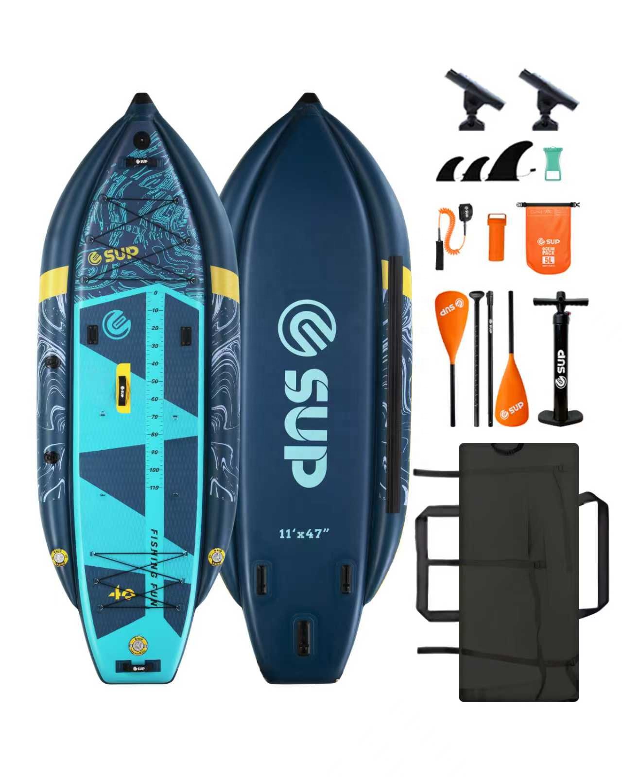 Inflatable Fishing Kayak with  - Fishing Kayak Rod Holder 评论和价格