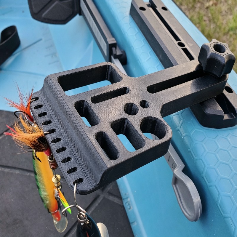 Kayak T-slot Fishing Gear Stor - Fishing Kayak Cart 评论和价格