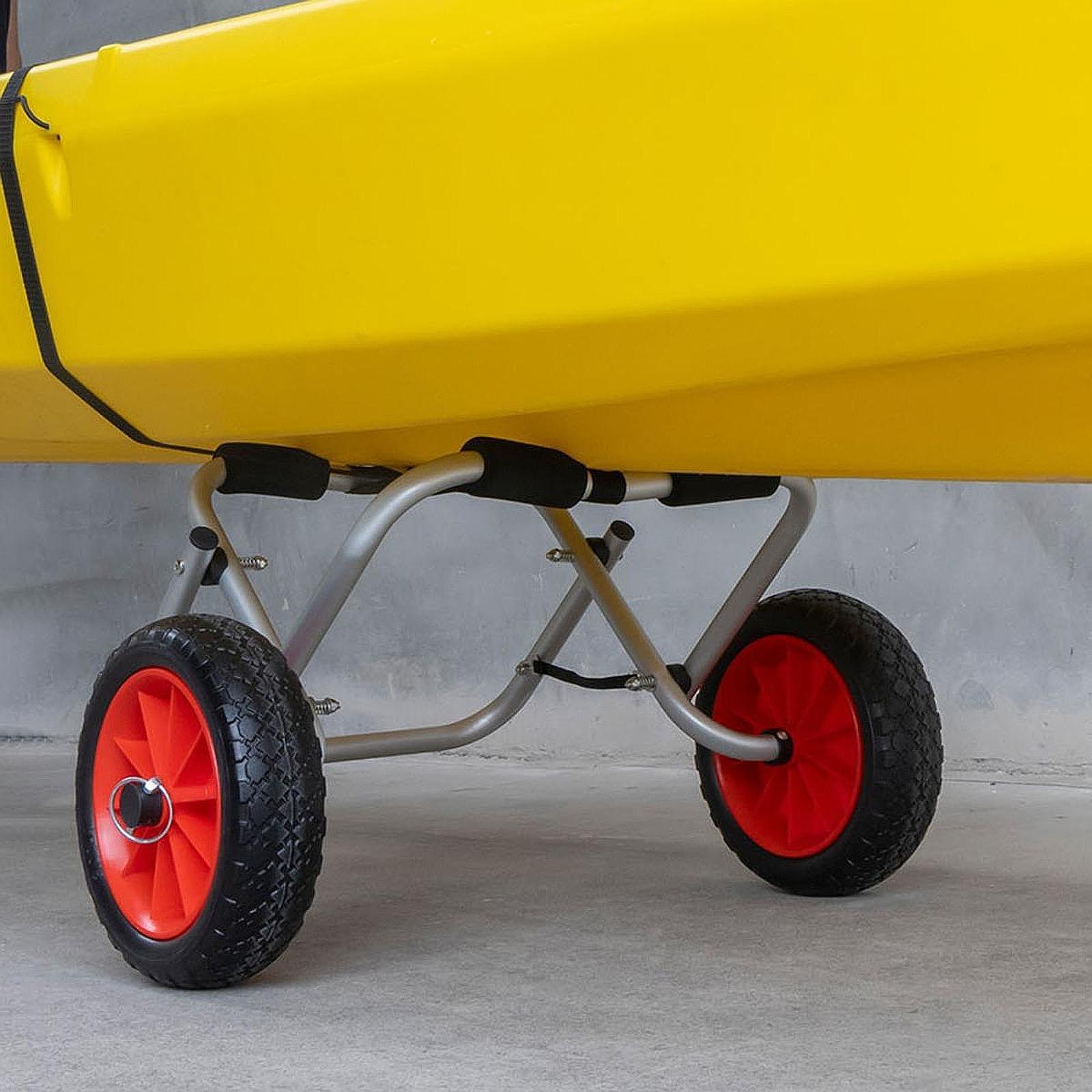 Kayak Cart Foldable Solid Whee - Fishing Kayak Cart 评论和价格